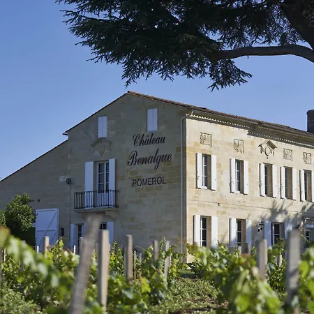 住宿加早餐酒店 Chateau Bonalgue - Pomerol 3*